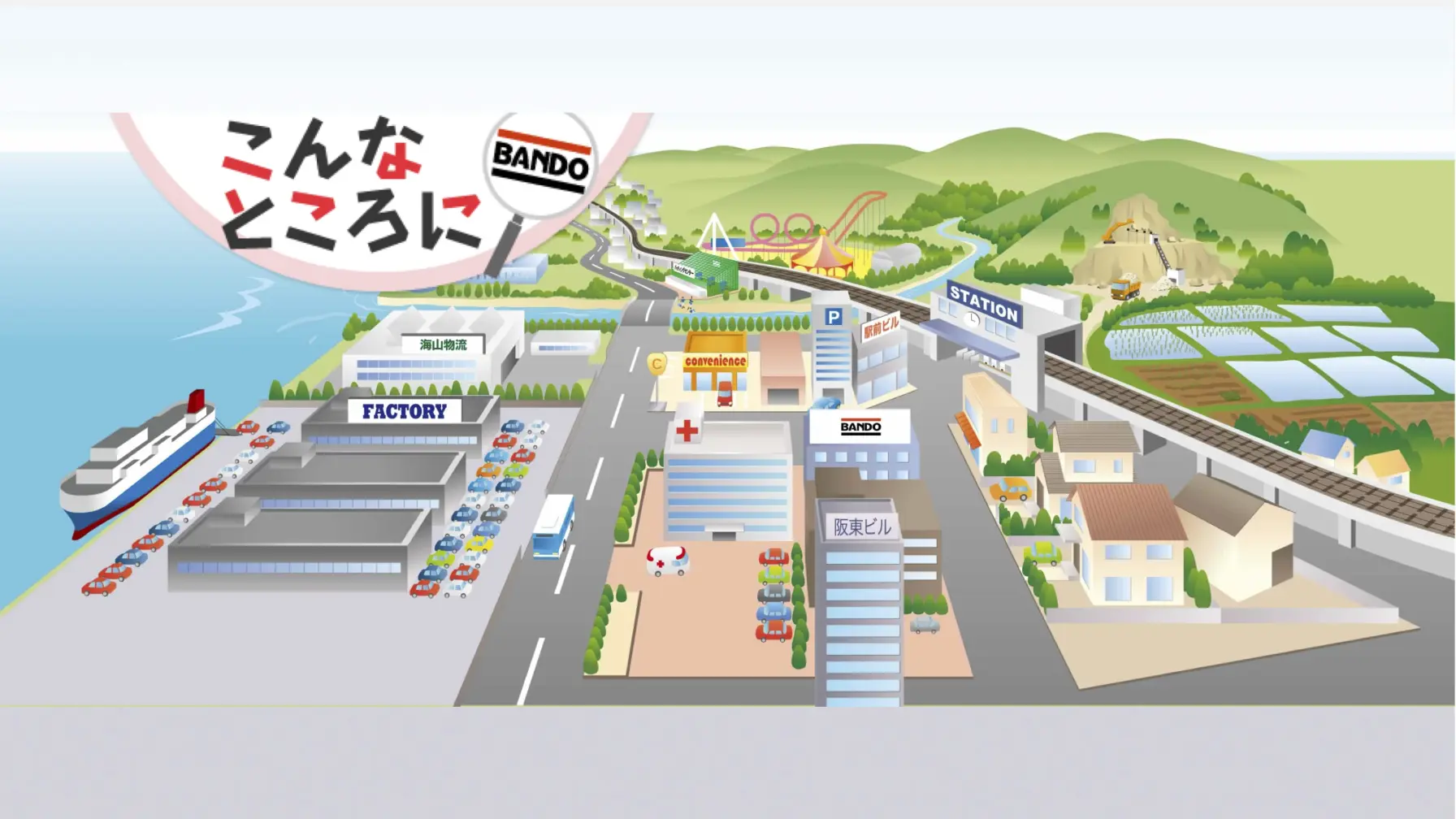 【知識情報】バンドー化学株式会社　こんなところにバンドー thumbnail