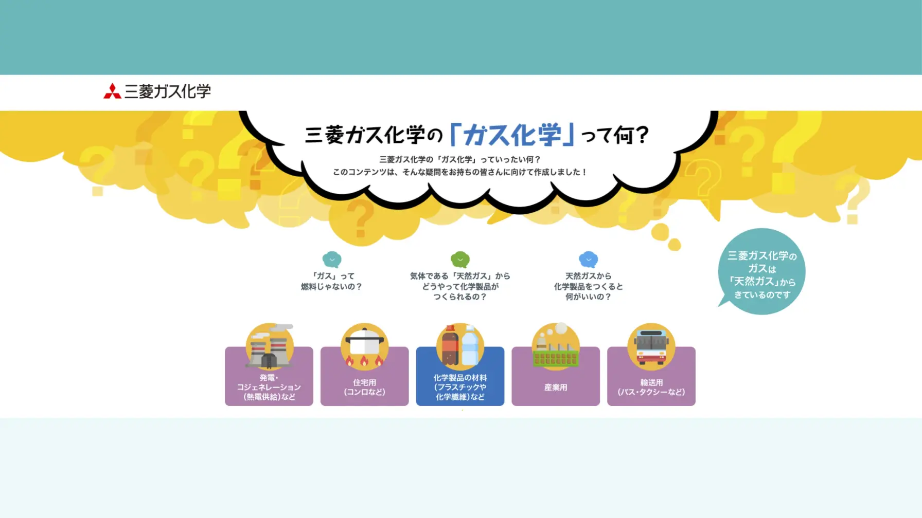 【知識情報】三菱ガス化学株式会社　三菱ガス化学の「ガス化学」って何？ thumbnail