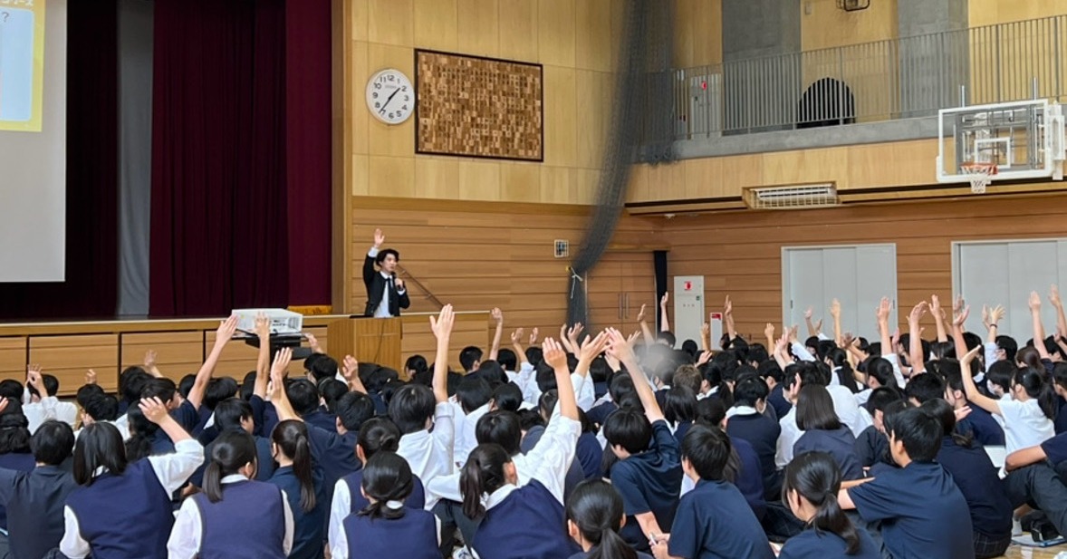 【東京都】足立区立東綾瀬中学校　会社探究出前授業レポート！画像